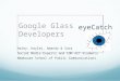 #eyeCatch team presentation