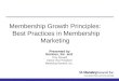 Membership Growth Principles