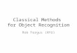Iccv2009 recognition and learning object categories   p1 c01 - classical methods