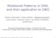 Relational Patterns in OWL and their application to OBO