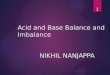 acid base balance and imbalance