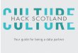 Guide for being a Culture Hack Scotland data partner v1