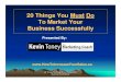 20 Marketing Tips You  Must Know
