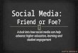 Social Media: Friend or Foe (MPSEOC 2014)