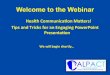 CALPACT Webinar: Tips and Tricks for An Engaging PPT Presentation