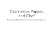 Capistrano, Puppet, and Chef