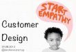 Startup Academy: customer design & empathy