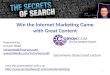 Content Marketing - Guest Lecture at Sacramento State 2013