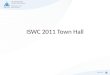 Town hall meeting at ISWC2011