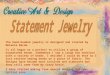 Blog page statement jewelry page