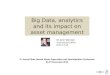 Big Data, Analytics & its impact on asset management