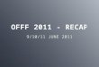 Offf 2011 Barcelona Recap