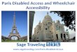Paris Disabled Access And Wheelchair Accessibility
