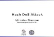 Hash DoS Attack