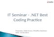Dotnet Best Coding Practice