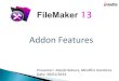 Addon Features FileMaker 13