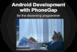 Android development with PhoneGap