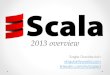 Scala 2013 review