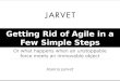 Getting rid of agile in a few simple steps