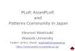 PLoP, AsianPLoP, patterns community in Japan (miniPLoP@Taipei 2014)