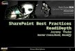 Share Point Best Practices