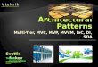 Architectural Patterns and Software Architectures: Client-Server, Multi-Tier, MVC, MVP, MVVM, IoC, DI, SOA, Cloud Computing