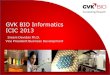 ICIC 2013 New Product Introductions GVK Bio Informatics