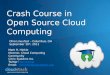 Ohio LinuxFest:  Crash Course in Open Source Cloud Computing