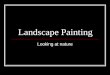 Landscape painting rule of thirds