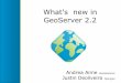 What's new in GeoServer 2.2