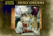 Holy orders
