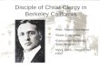 Disciple of Christ Clergy in Berkeley California