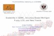 Scalabiltity in GBML, Accuracy-based Michigan Fuzzy LCS, and new Trends