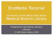 EndNote X1 tutorial