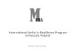 MPRA -  residency programme for art professionals