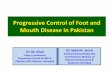 Progressive Control of Foot and Mouth Disease in Pakistan