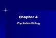 Chapter 4 Biology