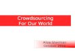 Crowdsourcing For Our World - TEDx Ekaterinburg