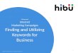 Hibu Keyword Presentation for Online Biz Smarts