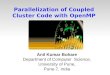 Parallelization of Coupled Cluster Code with OpenMP