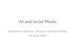 VA and Social Media (Veterans Affairs)