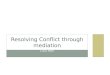 Conflict Mediation Course