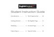 Student instruction guide