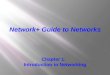 Chapter01  -- introduction to networking