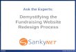 Ask the Experts:  Demystifying the Fundraising Website Redesign Process
