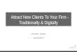 How To Attract New Clients To Your Firm