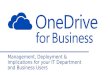 OneDrive for Business - SharePoint Saturday Philly - April 2014