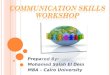 Communication presentation e