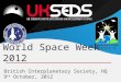 UKSEDS WSW '12 slides