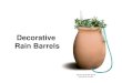 Decorative Rain Barrels - Cheap & Easy